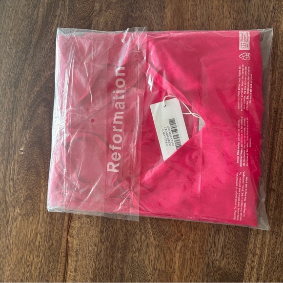 Reformation Pink Midi Dress - Picture 7 of 7